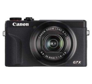Canon PowerShot G7X Mark III Digital 4K Vlogging Camera, Vertical 4K Video Support with Wi-Fi, NFC and 3.0-Inch Touch Tilt LCD, Black | G7X-MARK-III