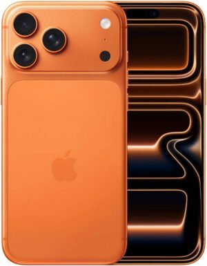 Apple iPhone 17 Pro Max Mobile Phone, 6.9" Super Retina XDR Display, A19 Pro Chip, 6 Core CPU, 6 Core GPU, 16 Core Neural Engine