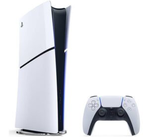 Sony PlayStation 5 Slim Digital Edition Console, Support 4K @ 120Hz, x86-64-AMD Ryzen Processor,