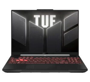 ASUS TUF A16 FA607NUG Gaming Laptop, 16" WUXGA IPS 144Hz Display, AMD Ryzen 7 7445HS, 16GB RAM, 512GB SSD, GeForce RTX 4050 6GB GPU, English K/B, Win11, Mecha Gray | 90NR0MU3-M00AT0