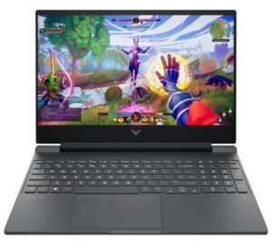 HP Victus 15-fb3093dx Gaming Laptop, 15.6" FHD IPS 144Hz Display, AMD Ryzen 7 7445HS, 16GB RAM, 512GB SSD, GeForce RTX 4050 6GB, English Keyboard, Win11, Mica silver | BM4X8UA
