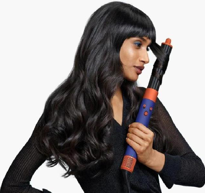 Dyson HS08 Airwrap i.d.™ Multi-Styler & Dryer – Straight+Wavy Attachment 1300W Bluetooth (Vinca Blue Topaz) - International Version - Image 4