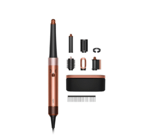 Dyson HS08 Airwrap i.d.™ Multi-Styler & Dryer – Straight+Wavy Attachment 1300W Bluetooth ( Amber Silk ) - International Version
