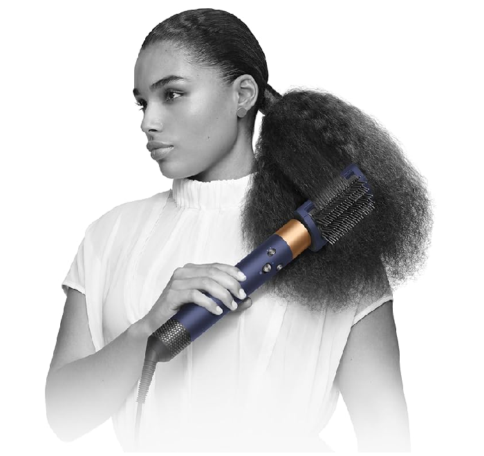 Dyson HS08 Airwrap i.d.™ Multi-Styler & Dryer – Straight+Wavy Attachment 1300W Bluetooth (Prussian Blue) - International Version - Image 2