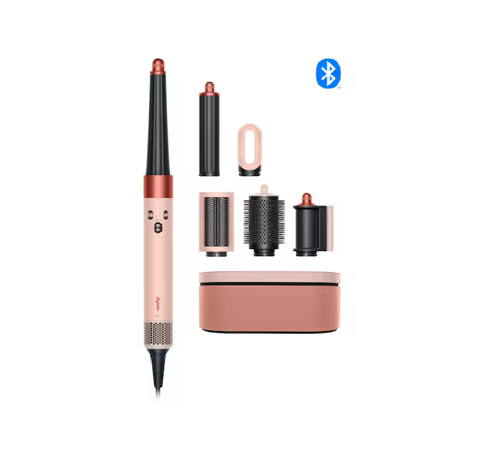 Dyson HS08 Airwrap i.d.™ Multi-Styler & Dryer – Straight+Wavy Attachment 1300W Bluetooth (Kanzan Pink) - International Version