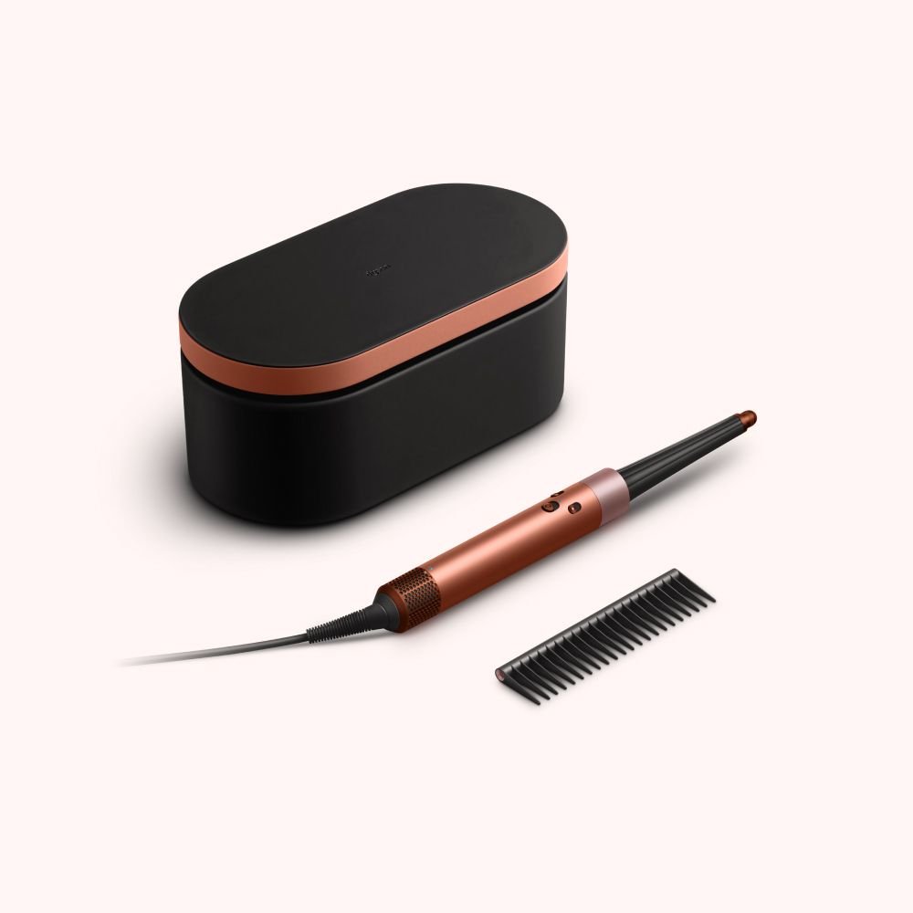 Dyson HS08 Airwrap i.d.™ Multi-Styler & Dryer – Straight+Wavy Attachment 1300W Bluetooth ( Amber Silk ) - International Version - Image 3