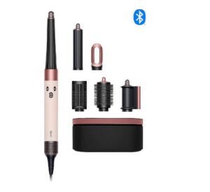 Dyson HS08 Airwrap i.d.™ Multi-Styler & Dryer – Straight+Wavy Attachment 1300W Bluetooth (Ceramic Pink/Rose Gold) - International Version