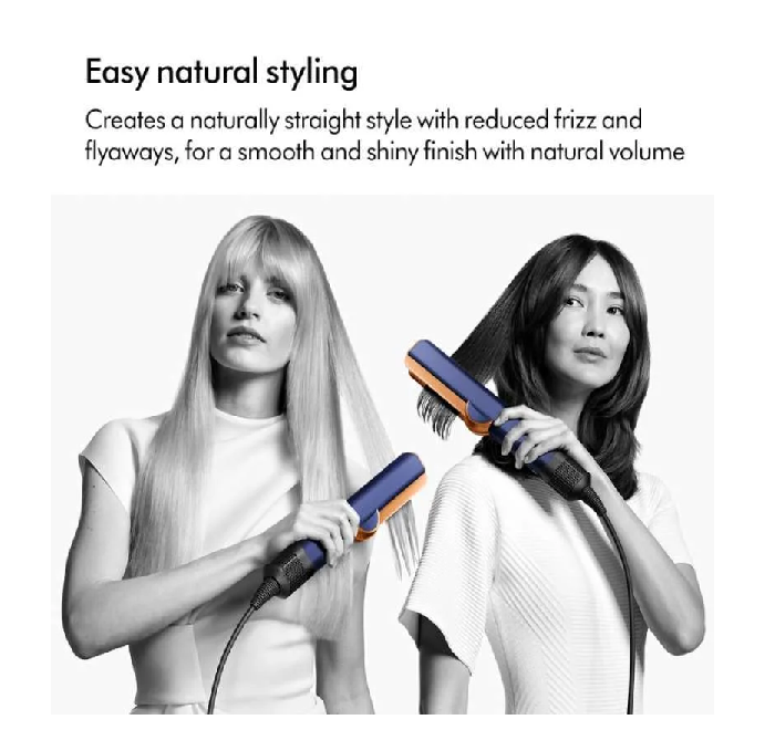 Dyson HT01 Airstrait™ Wet-to-Dry Styling Straightener & Dryer – Purssian Blue, 1600W (International Version) - Image 3