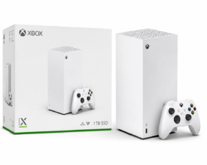Xbox Series X Gaming Console – 1TB Custom SSD, 4K Gaming Up to 120FPS, 12 Teraflops GPU, Dolby Vision & Atmos