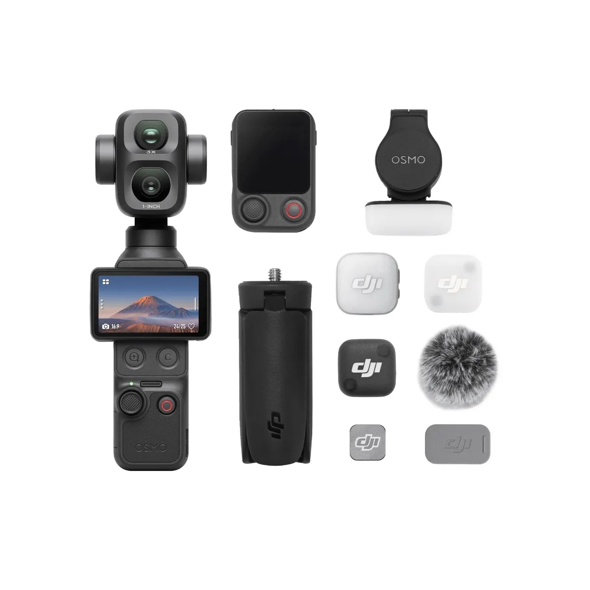 DJI Osmo Pocket 4P Dual-Lens Gimbal Camera Vlog Combo - infinityzone electronics llc